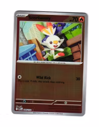 Scorbunny Reverse Holo Common 026/132 Mega Evolution Pokemon