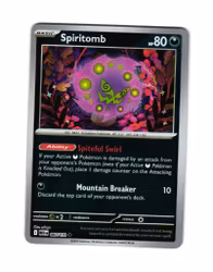 Spiritomb Reverse Holo Uncommon 087/132 Mega Evolution Pokemon