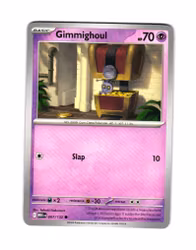 Gimmighoul Common 067/132 Mega Evolution Pokemon