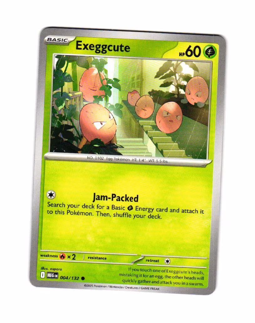 Exeggcute Common 004/132 Mega Evolution Pokemon