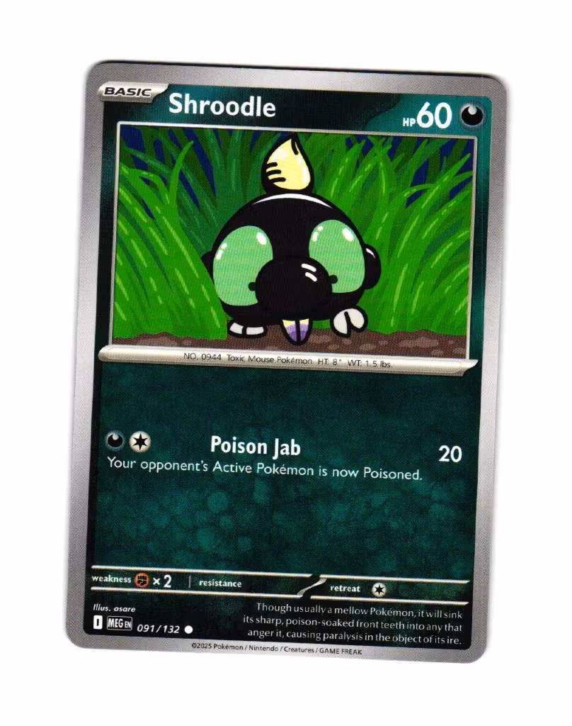 Shoodle Common 091/132 Mega Evolution Pokemon