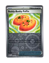 Buddy Buddy Poffin Reverse Holo Uncommon 144/162 Temporal Forces Pokemon