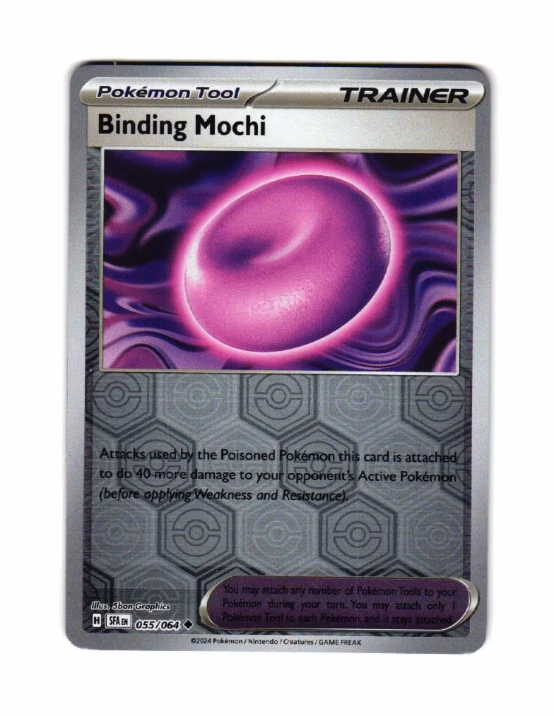 Binding Mochi Reverse Holo Uncommon 055/064 Shrouded Fable Pokemon