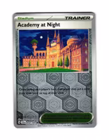 Academy at Night Reverse Holo Uncommon 054/064 Shrouded Fable Pokemon