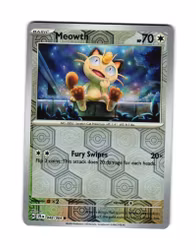 Meowth Reverse Holo Common 048/064 Shrouded Fable Pokemon
