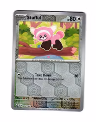 Stufful Reverse Holo Common 052/064 Shrouded Fable Pokemon