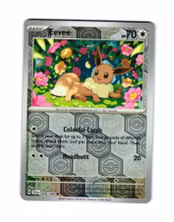 Eevee Reverse Holo Common 050/064 Shrouded Fable Pokemon