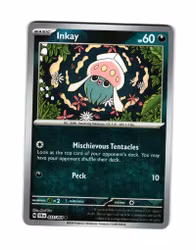 Inkay Reverse Holo Common 033/064 Shrouded Fable Pokemon