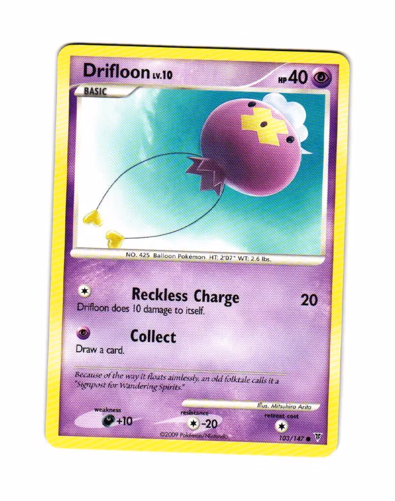 Drifloon Common 103/147 Supreme Victors Pokemon