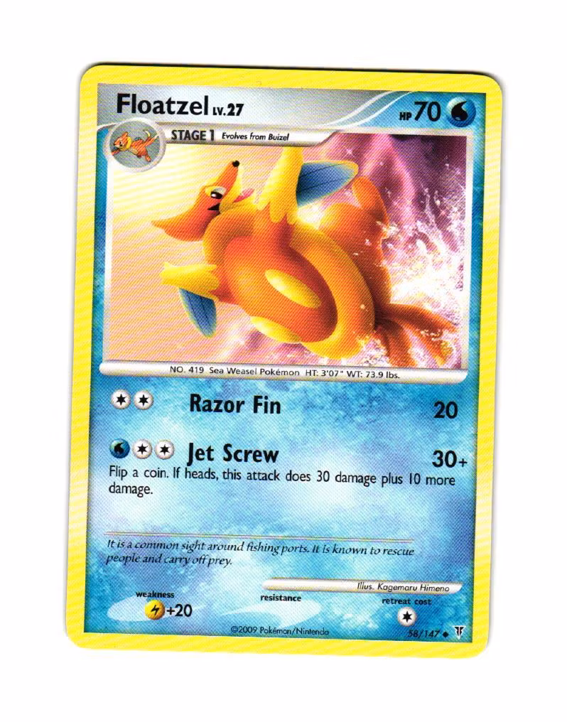 Floatzel Uncommon 58/147 Supreme Victors Pokemon