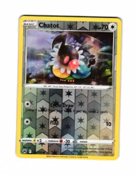 Chatot Reverse Holo Common 112/159 Crown Zenith Pokemon