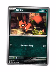 Nickit Common 089/132 Mega Evolution Pokemon