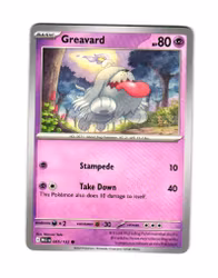 Greavard Common 065/132 Mega Evolution Pokemon