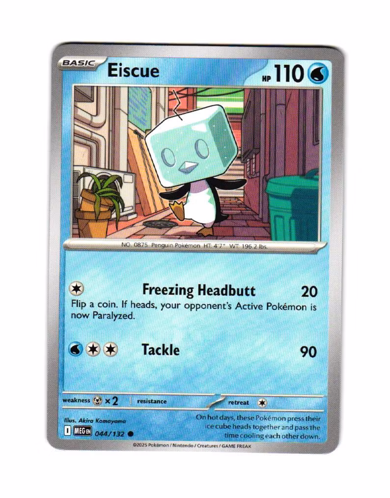 Eiscue Common 044/132 Mega Evolution Pokemon
