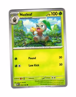 Nuzleaf Common 014/132 Mega Evolution Pokemon