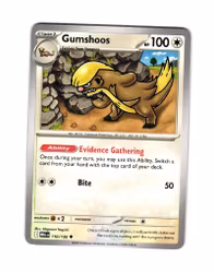 Gumshoos Uncommon 110/132 Mega Evolution Pokemon