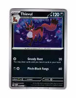 Thievul Reverse Holo Common 090/132 Mega Evolution Pokemon