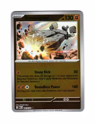 Stonjourner Reverse Holo Uncommon 081/132 Mega Evolution Pokemon