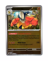 Hariyama Reverse Holo Rare 073/132 Mega Evolution Pokemon