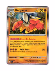 Hariyama Holo Rare 073/132 Mega Evolution Pokemon