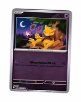 Abra Reverse Holo Common 054/132 Mega Evolution Pokemon