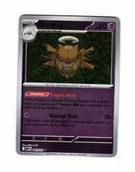 Shedinja Reverse Holo Uncommon 061/132 Mega Evolution Pokemon