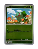 Bulbasaur Reverse Holo Common 001/132 Mega Evolution Pokemon