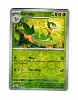 Servine Reverse Holo Common 002/086 Black Bolt Pokemon