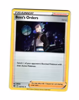 Bosss Orders Cosmic Holo Rare 132/172 Brilliant Stars Pokemon