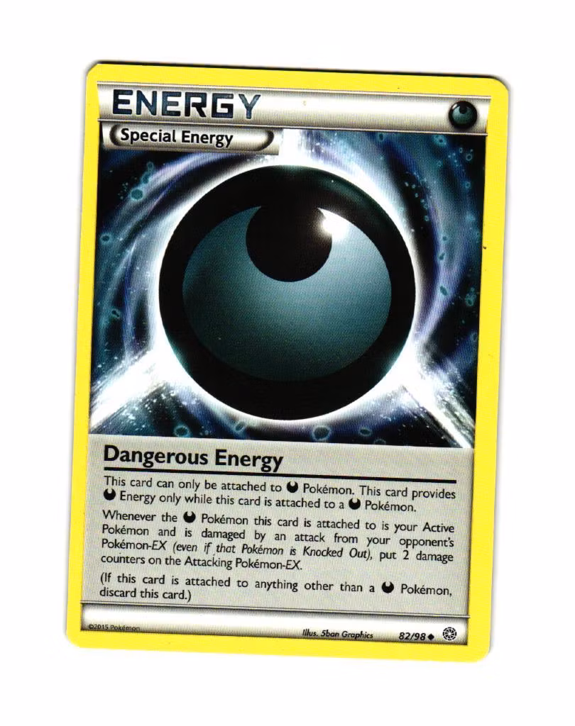 Dangerous Energy Uncommon 82/98 Ancient Origins Pokemon