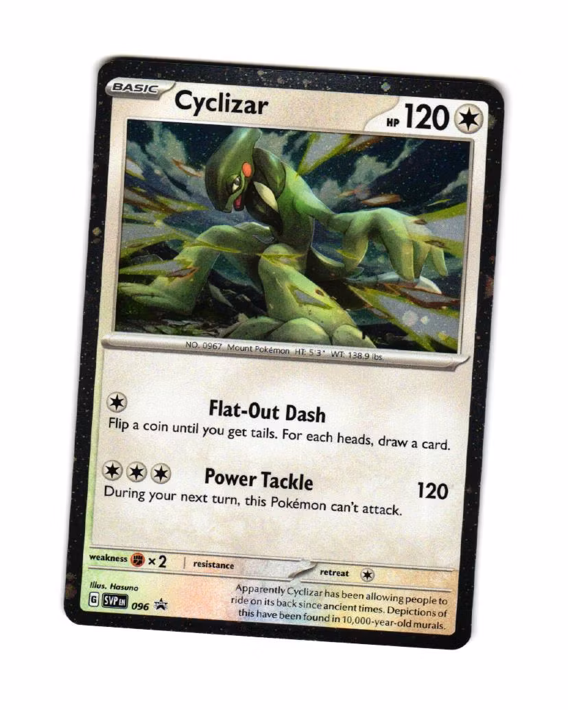 Cyclizar Cosmic Holo 096 Scarlet & Violet Black Star Promo Pokemon