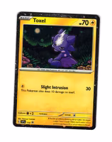 Toxel Cosmic Holo 119 Scarlet & Violet Black Star Promo Pokemon