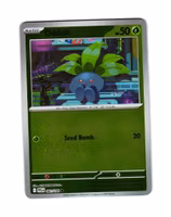 Oddish Reverse Holo Common 001/094 Phantasmal Flames Pokemon