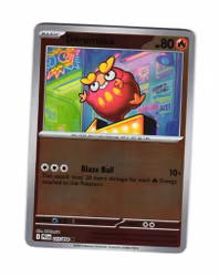 Darumaka Reverse Holo Common 015/094 Phantasmal Flames Pokemon