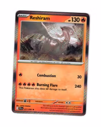 Reshiram Holo Rare 017/094 Phantasmal Flames Pokemon