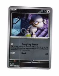 Smeargle Reverse Holo Common 080/094 Phantasmal Flames Pokemon