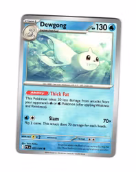 Dewgong Common 022/094 Phantasmal Flames Pokemon