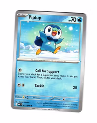 Piplup Common 027/094 Phantasmal Flames Pokemon