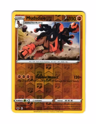 Mudsdale Reverse Holo Rare 106/202 Sword & Shield Pokemon