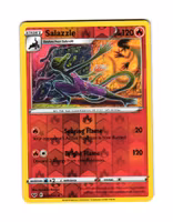 Salazzle Reverse Holo Uncommon 028/202 Sword & Shield Pokemon