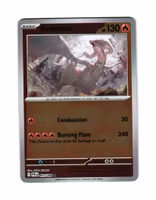 Reshiram Reverse Holo Rare 017/094 Phantasmal Flames Pokemon