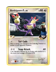 Ambipom Common 56/111 Rising Rivals Pokemon