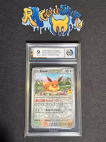 Eevee 074 Pokemon Day Prismatic Evotutions Graded Card 9 Rauk Card