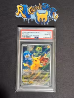 Pikachu 027 Paldea Evolved ETB Graded Card 10 PSA