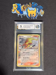 Flareon Holo 005 EX Delta Species Graded Card 5 Rauk Card