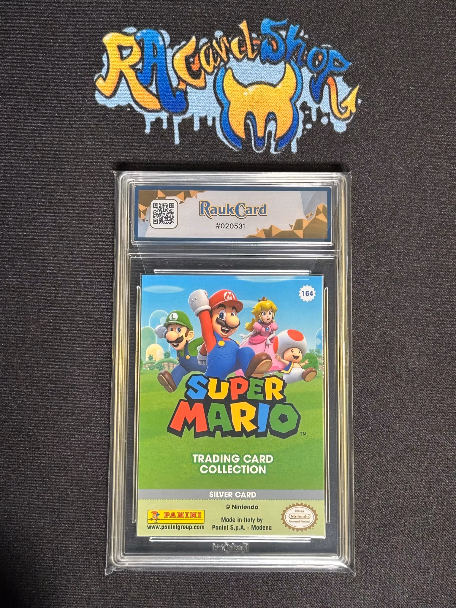Luigi Silver Card 164 Super Mario Graded Card 6 Rauk Card