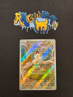 Meowth Illustration Rare 106/094 Phantasmal Flames Pokemon