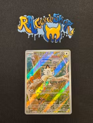 Meowth Illustration Rare 106/094 Phantasmal Flames Pokemon