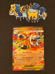 Mega Camerupt ex Double Rare 022/132 Mega Evolution Pokemon