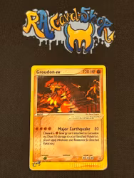 Groudon ex 002 Nintendo Black Star Promos Pokemon